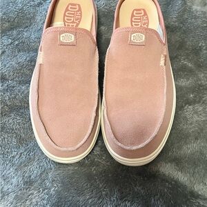Hey Dude womens Pink Slip-On Shoes